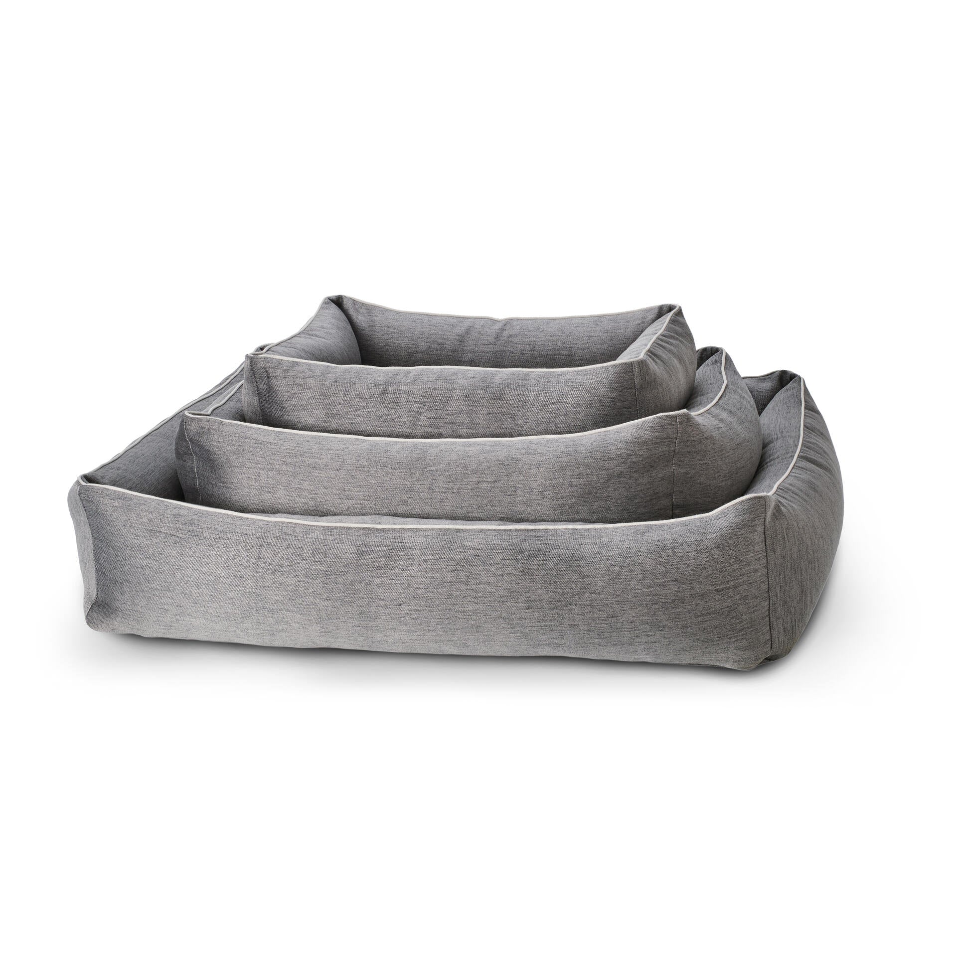 PCLLA01158S - Classic Uno koiranpeti - Verhoiltu - Teräksenharmaa - Muotitassu