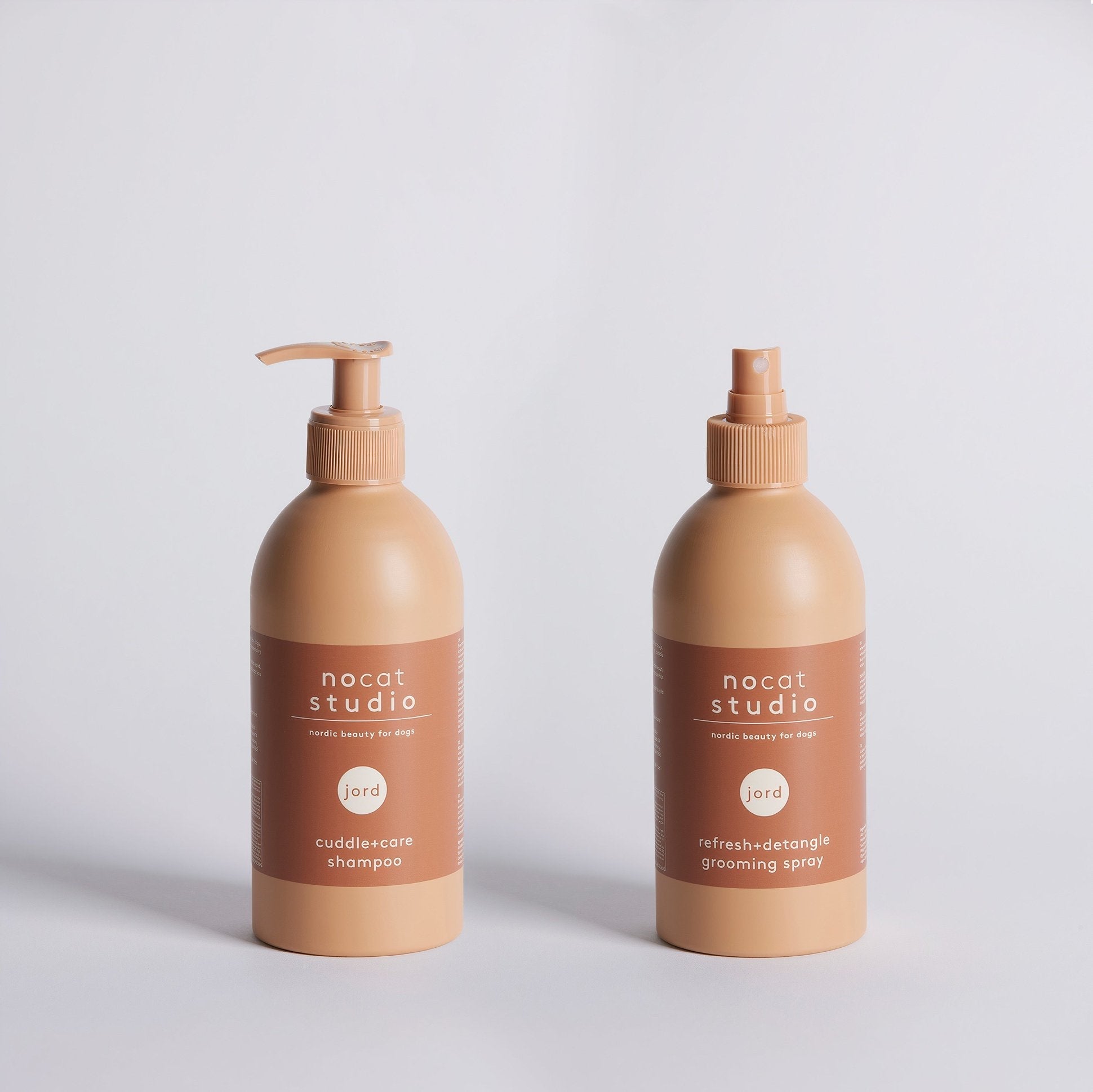 PTUNO01409S - Shampoo ja hoitosuihke tuplapakkaus - JORD - 2 x 375 ml - Muotitassu