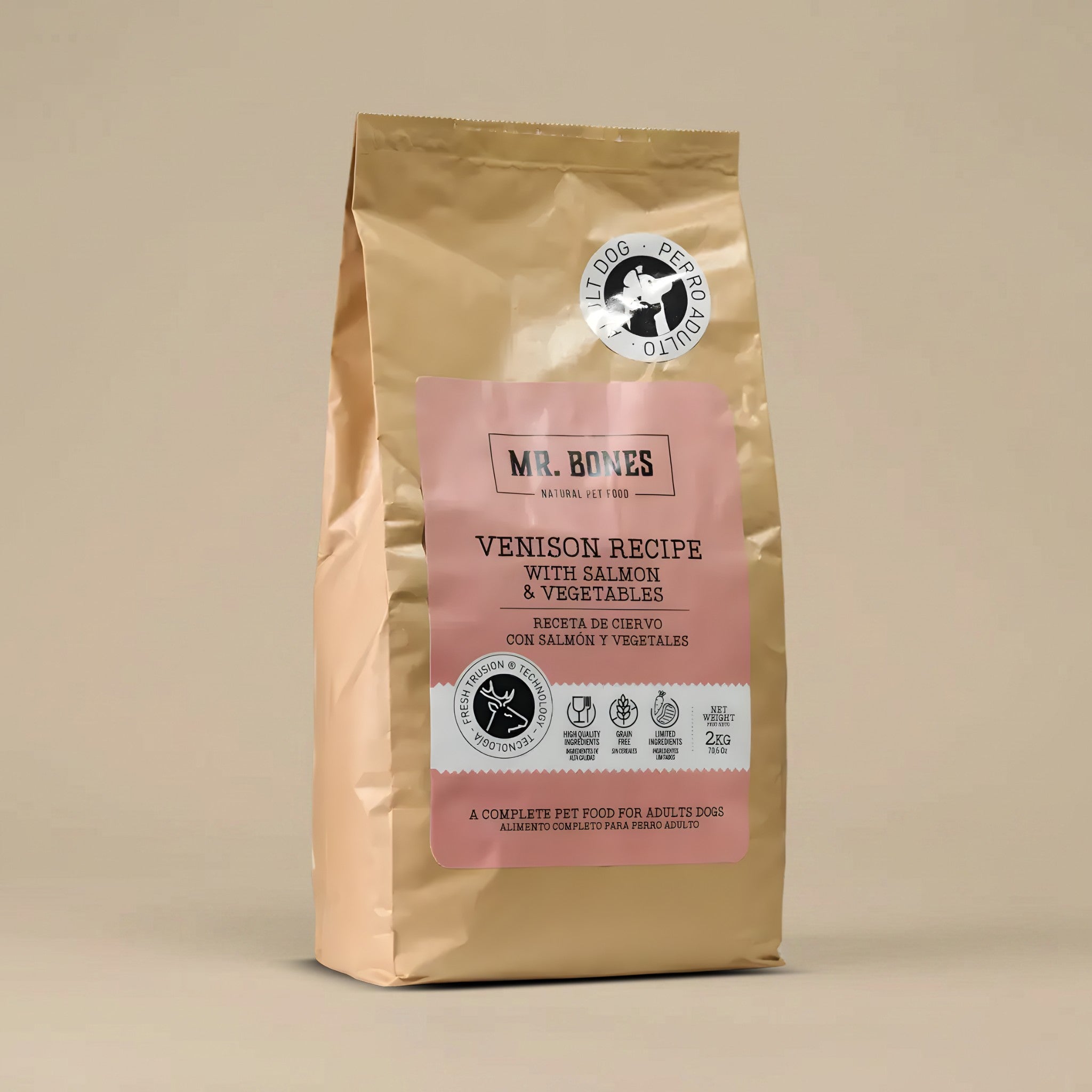 Hipoalerginė šunų sauso maisto - elniena 2kg