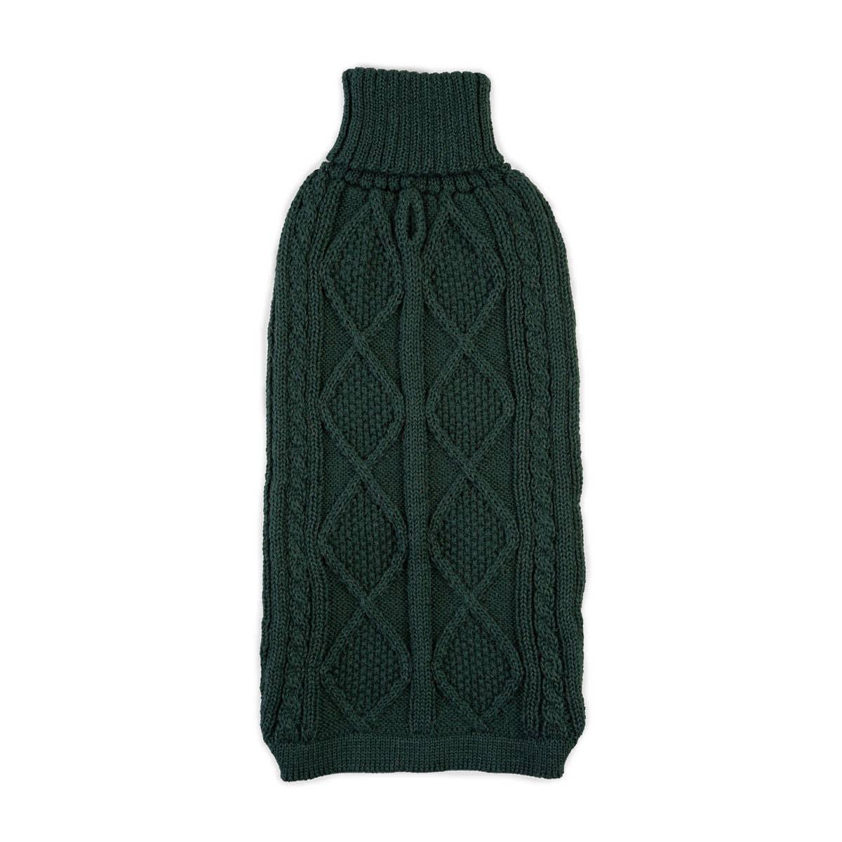 PEMAL05911S - Emerald Green Aran koiran alpakkaneule - M - Muotitassu