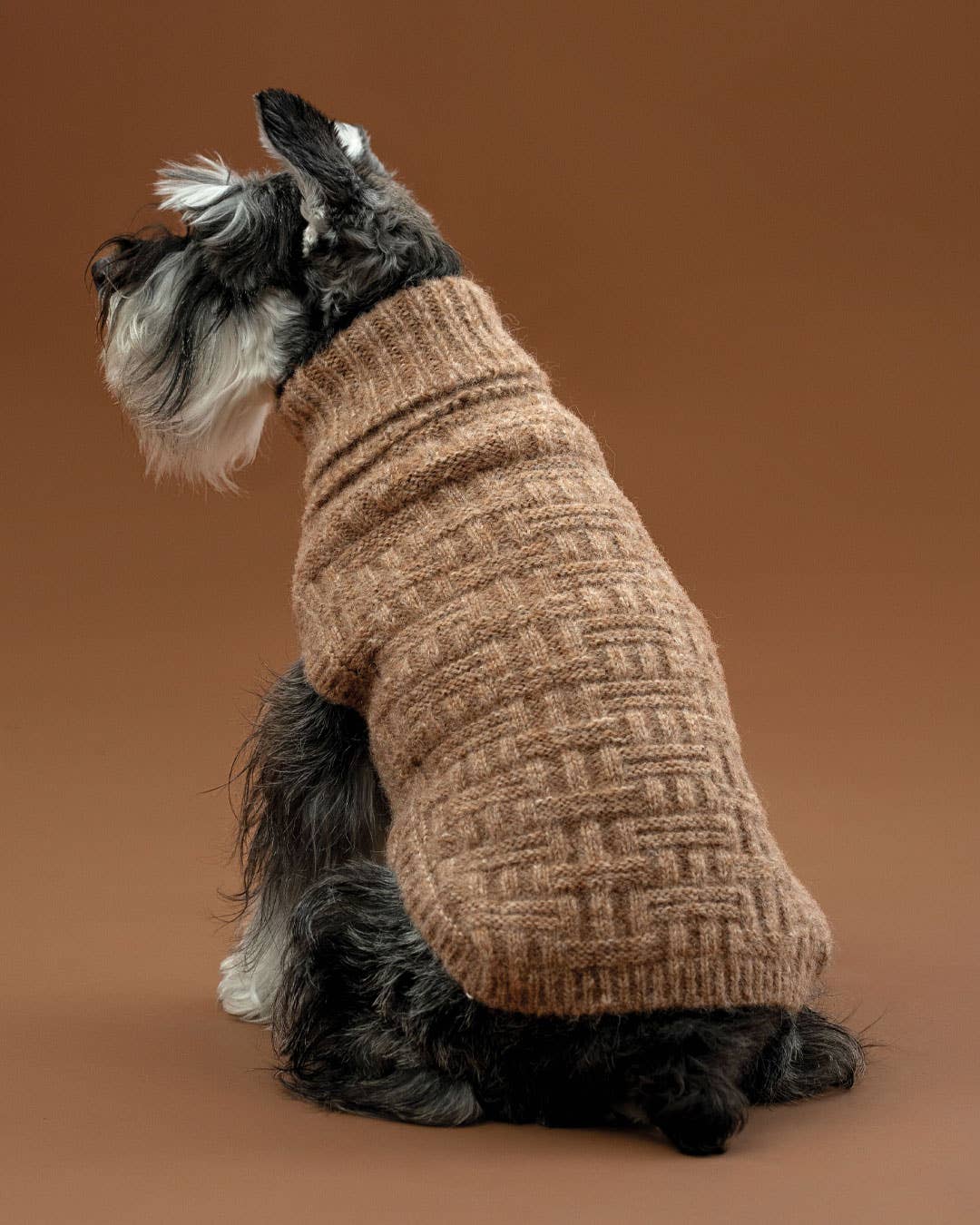 PWAAL05918S - Waffle Basket Knit koiran alpakkaneule - S - Muotitassu