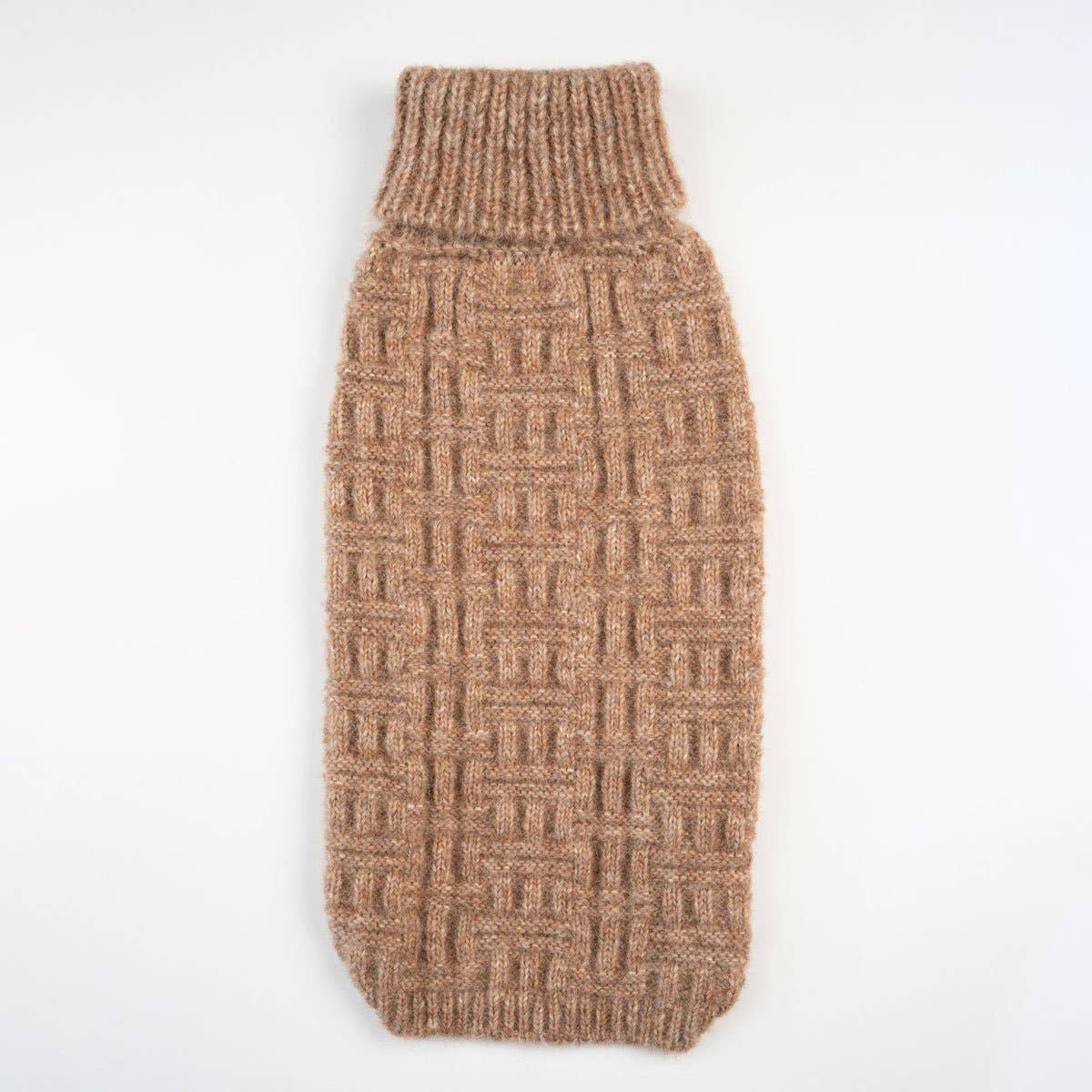 PWAAL05918S - Waffle Basket Knit koiran alpakkaneule - S - Muotitassu