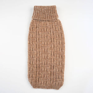 PWAAL05918S - Waffle Basket Knit koiran alpakkaneule - S - Muotitassu