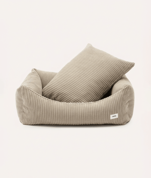 Cafide Snozy koiranpeti - Vakosametti - Beige