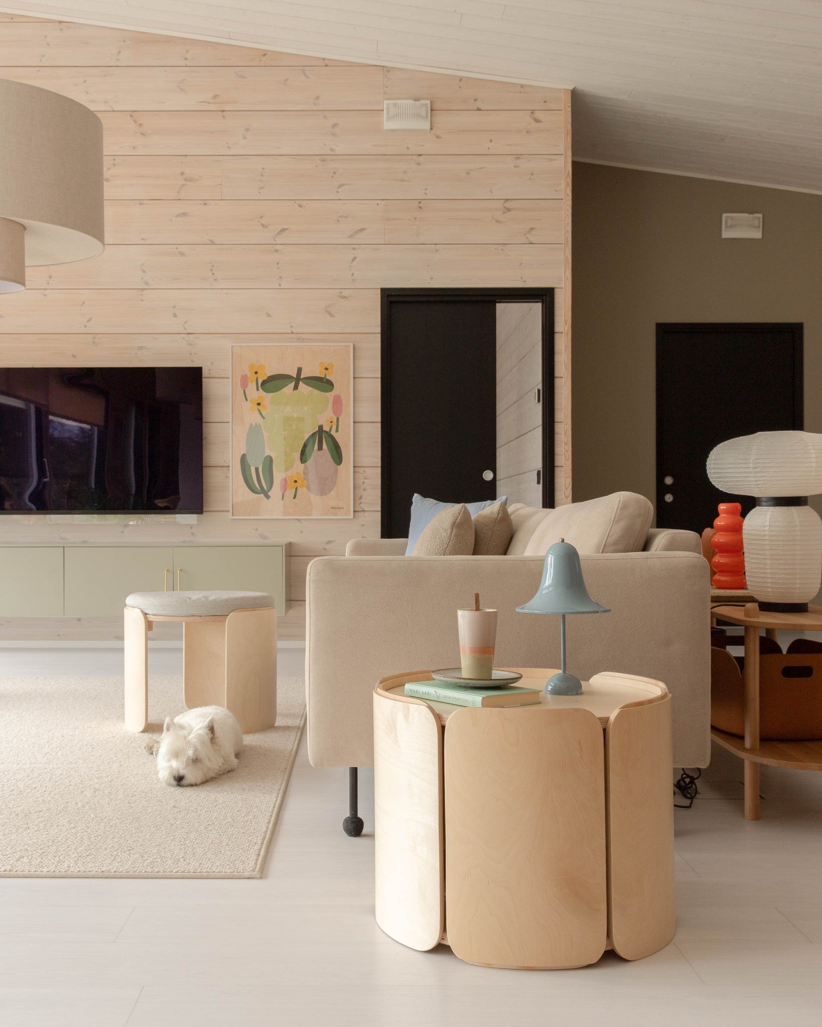 PUOTA05945S - UOMA + USVA - Modulaarinen sohvapöytä patjalla - Muotitassu