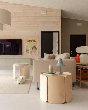 PUOTA05945S - UOMA + USVA - Modulaarinen sohvapöytä patjalla - Muotitassu