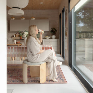 PUOTA05945S - UOMA + USVA - Modulaarinen sohvapöytä patjalla - Muotitassu