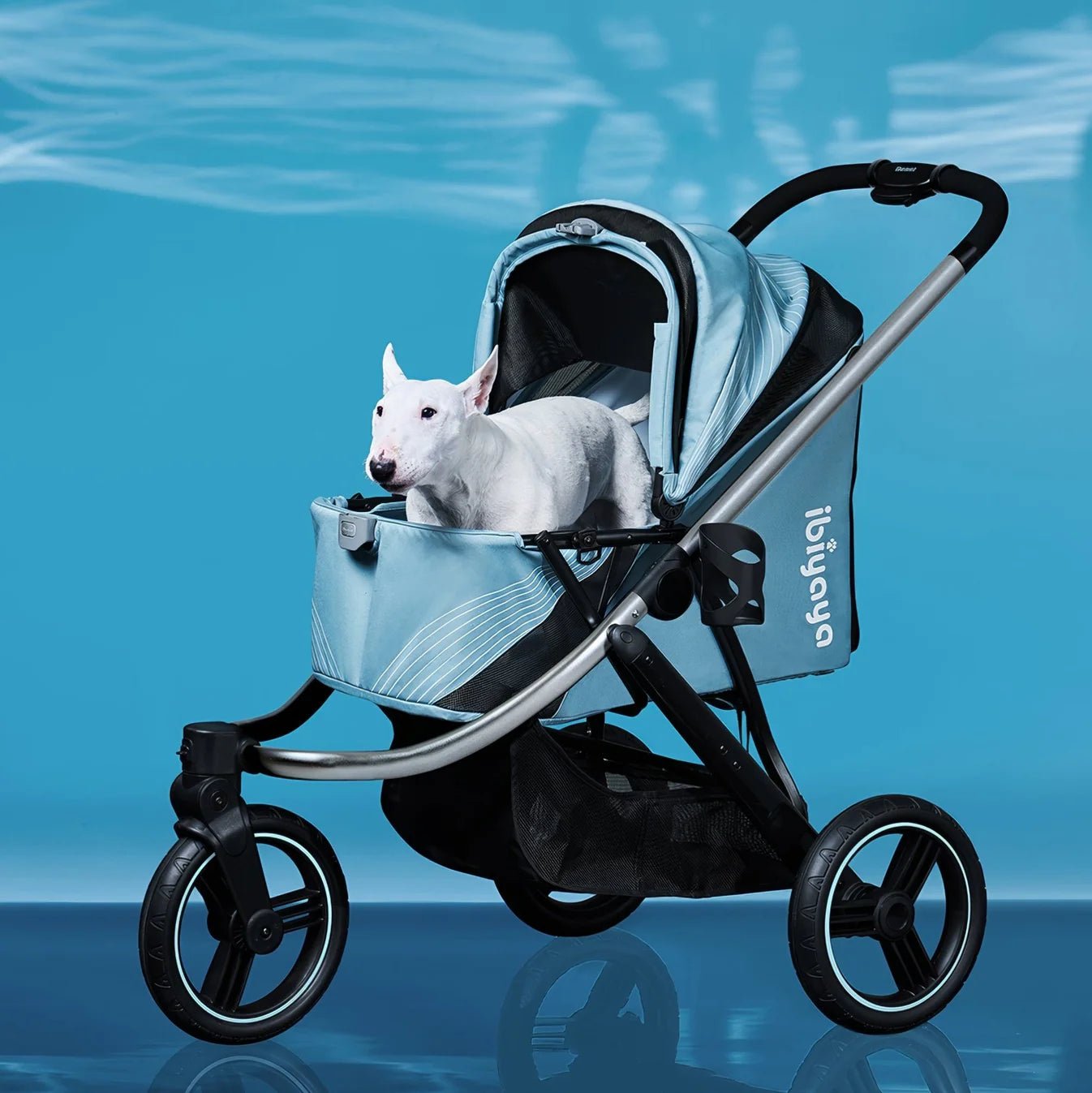 Ibiyaya The Beast pet stroller for jogging paths