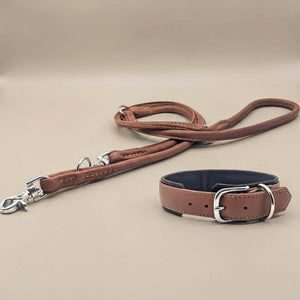 PAMLA00076S - Amici kaulapanta + hihna setti - Konjakki - XS - Muotitassu