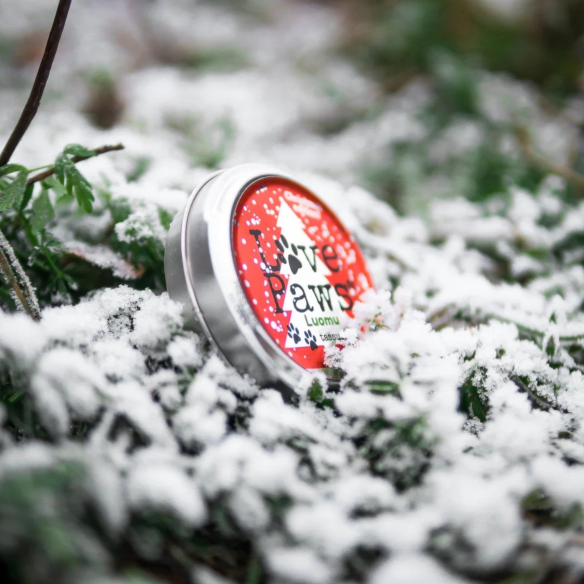 PLOLO05908S - LovePaws® luomu Tassuvaha - 40ml Winter Edition - 40ml Musta pakkaus - Muotitassu