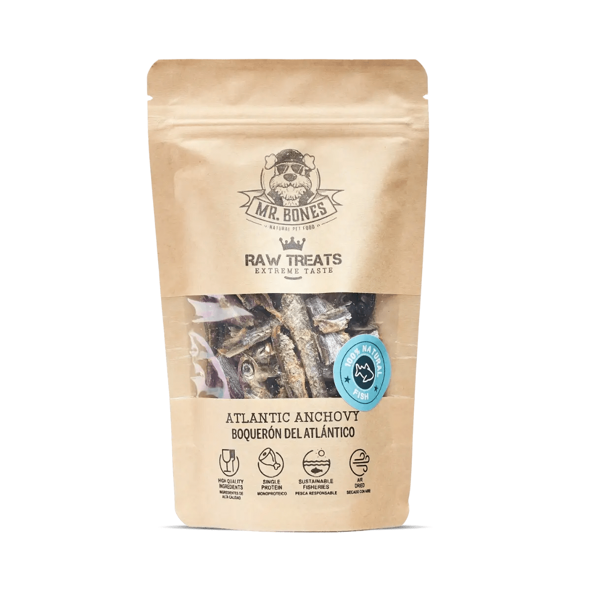 PRAMR05882S - 100% Atlantin anjovisherkku koiralle ja kissalle - Muotitassu