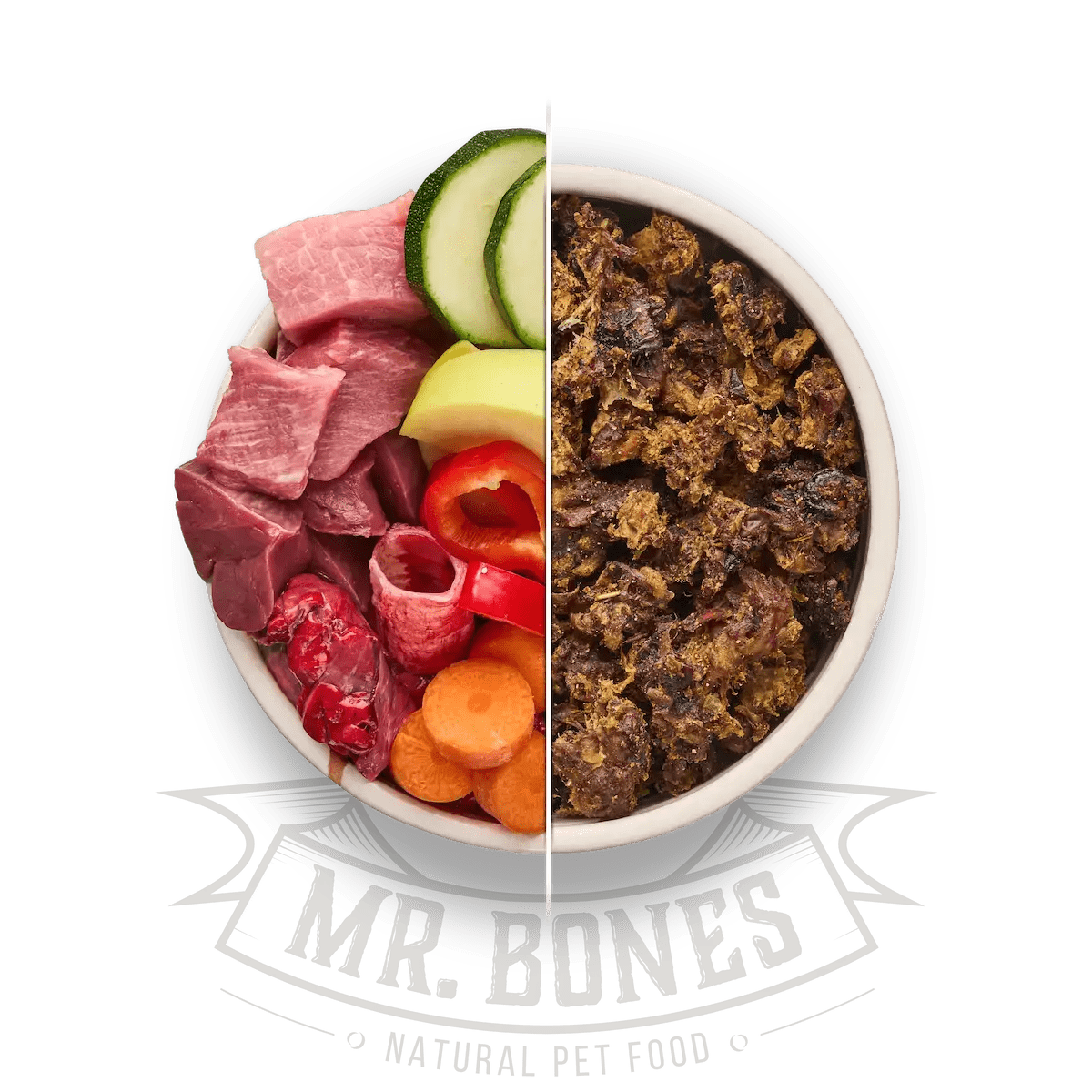 PDRMR05867S - Dry BARF Iberico sika – viljaton täysravinto koirille - 1 kg - Muotitassu