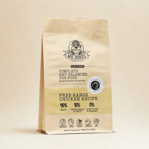 PDRMR05863S - Dry BARF kana – viljaton täysravinto koirille - 450 g - Muotitassu