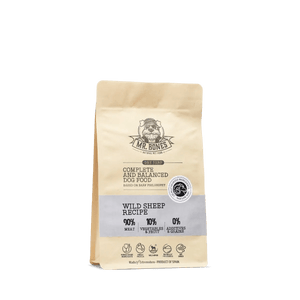 PDRMR05926S - Dry BARF mufloni – viljaton täysravinto koirille - 450 grams - Muotitassu