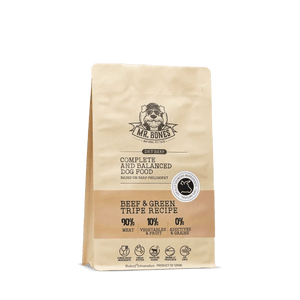 PDRMR05868S - Dry BARF naudanliha – viljaton täysravinto koirille - 1 kg - Muotitassu