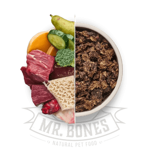 PDRMR05869S - Dry BARF naudanliha – viljaton täysravinto koirille - 450 grams - Muotitassu