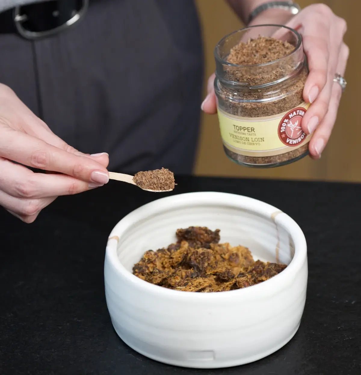 PTOMR05929S - Herkullinen lisuke koirille ja kissoille - Peura - Muotitassu