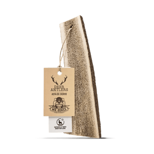 PNAMR05873S - Peuran halkaistu sarvi – luonnollinen puruluu koirille - L (81 - 120g) - Muotitassu