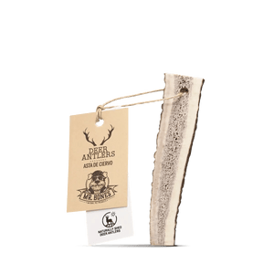 PNAMR05874S - Peuran halkaistu sarvi – luonnollinen puruluu koirille - S (25 - 50g) - Muotitassu