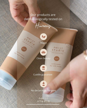 PCUNO05814S - Cure+Care fur aid mask - kosteuttava turkkinaamio LUFT - 200 ml - Muotitassu