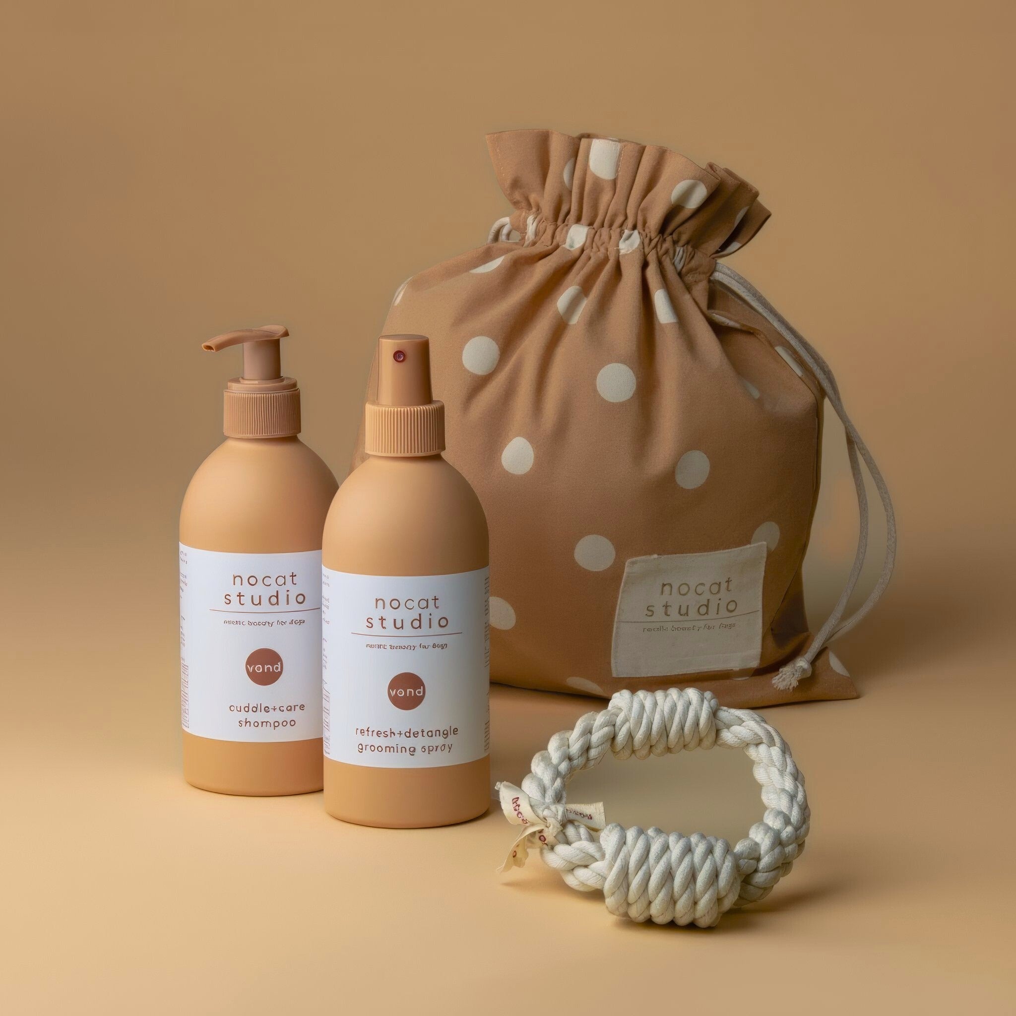 PSHNO03323S - Shampoo ja hoitosuihke lahjapakkaus - VAND 2x375ml - Muotitassu