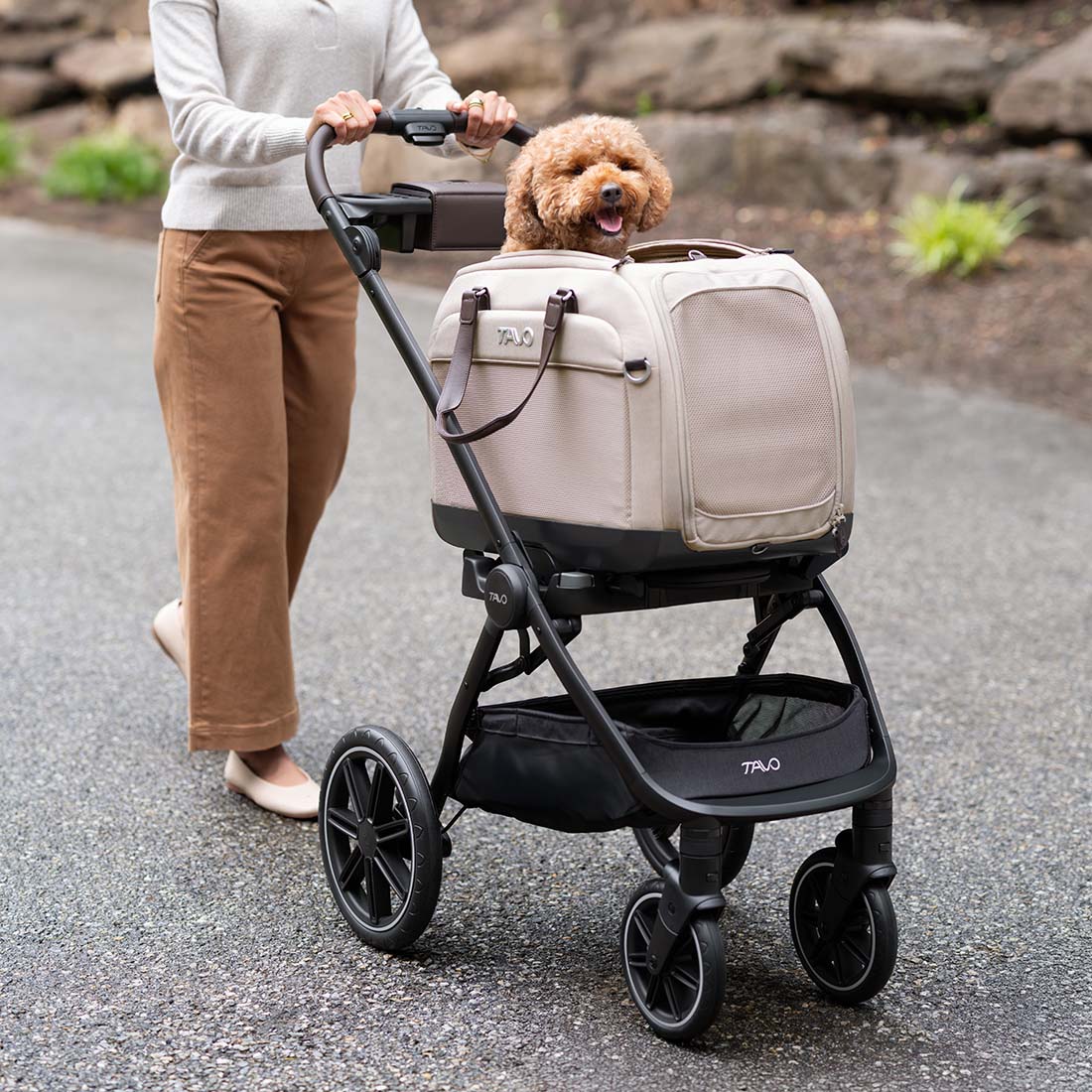 TC2417AAONX000 - Hendrick - Lemmikin ISOFIX turvaistuin ja kantolaukku - Onyx - Muotitassu