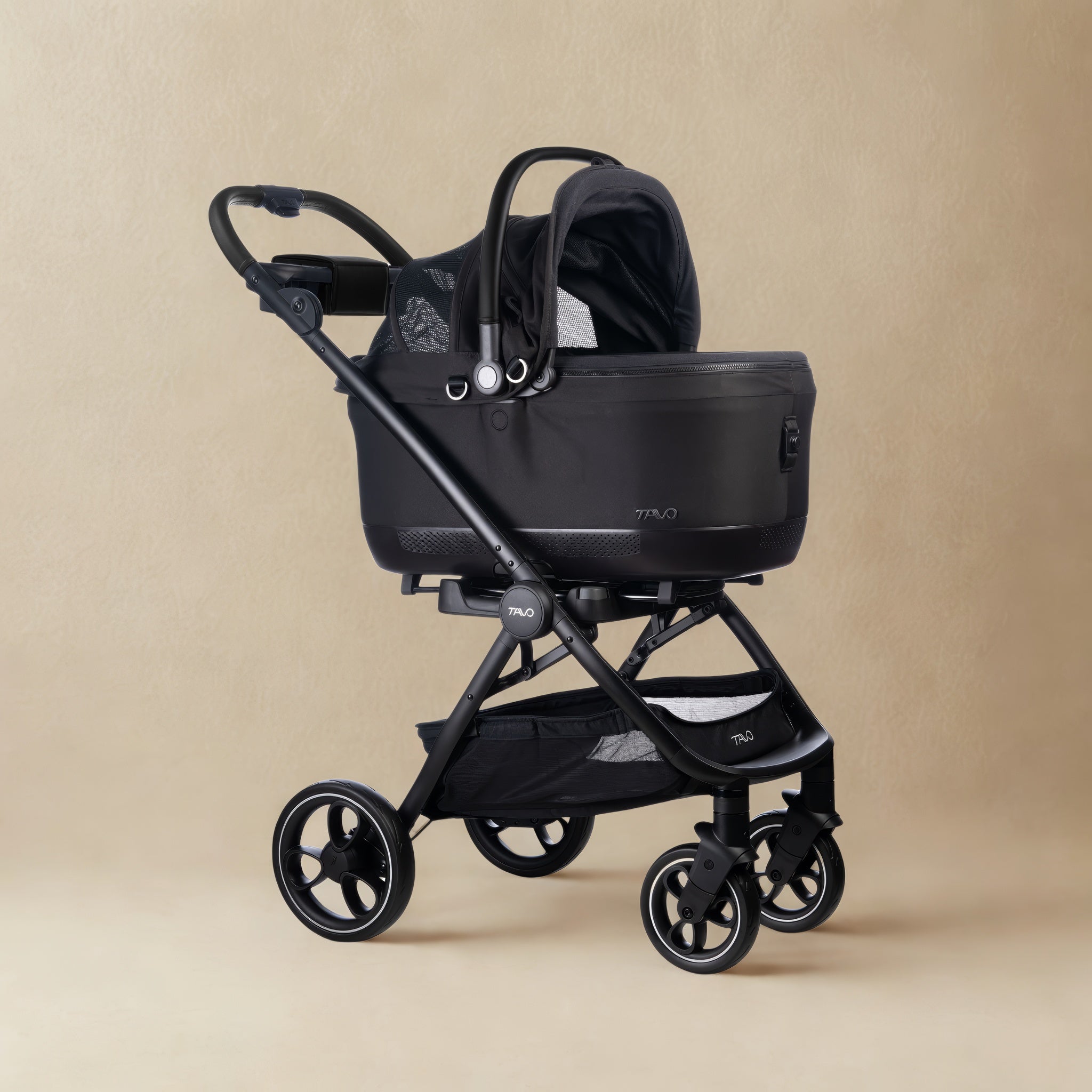 PMATA05750S - Maeve ISO6X + Roscoe - Lemmikkirattaat - Black - Muotitassu