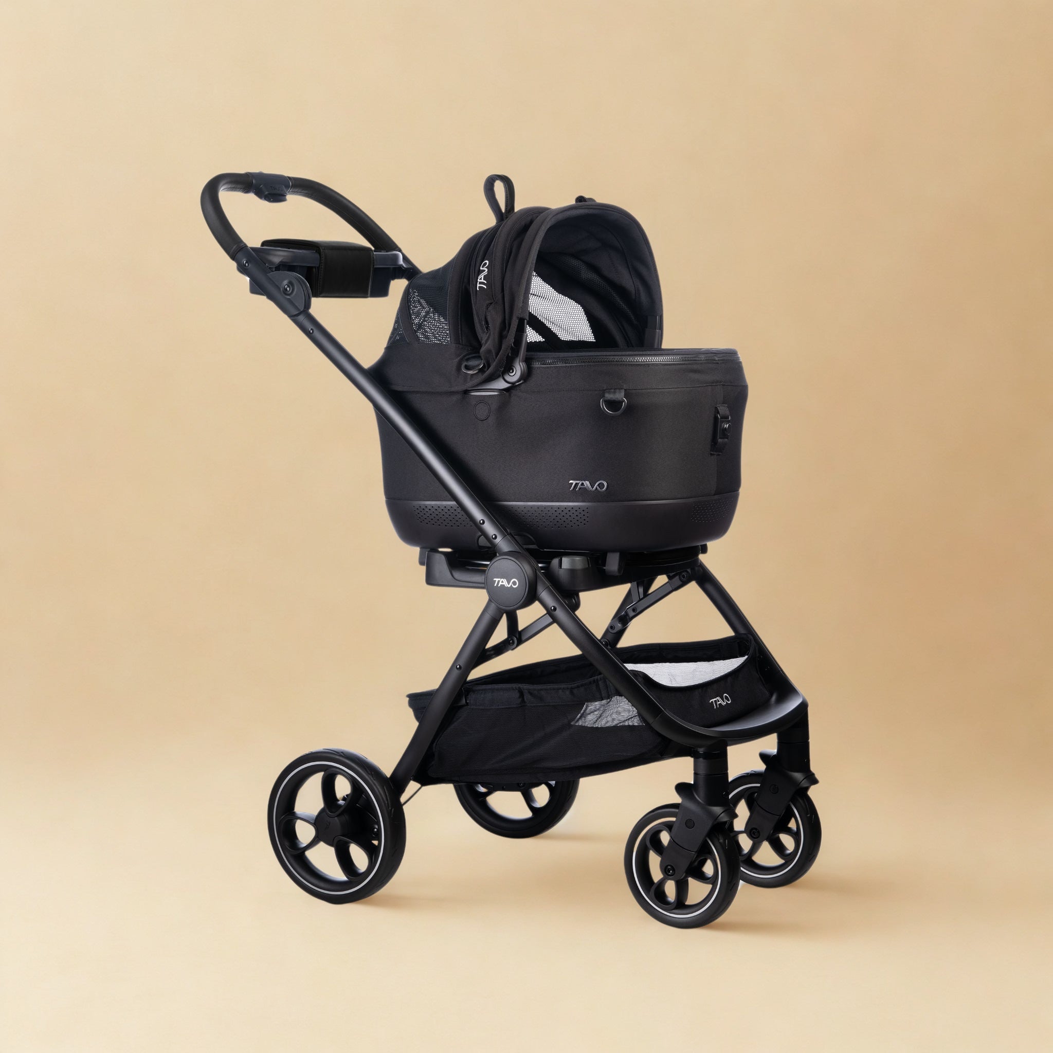 PMATA05749S - Maeve ISO6X + Roscoe - Lemmikkirattaat - Onyx - Muotitassu