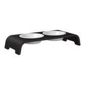 dogBar dogBar® Classic korotettu ruokakuppiteline - Tumma tammi - kuva 4