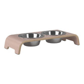 PDODO01059S - dogBar® Classic korotettu ruokakuppiteline - Vanha roosa - S - Muotitassu