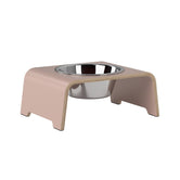PDODO01298S - dogBar® Single korotettu ruokakuppi - Vanha roosa - M-small - Muotitassu