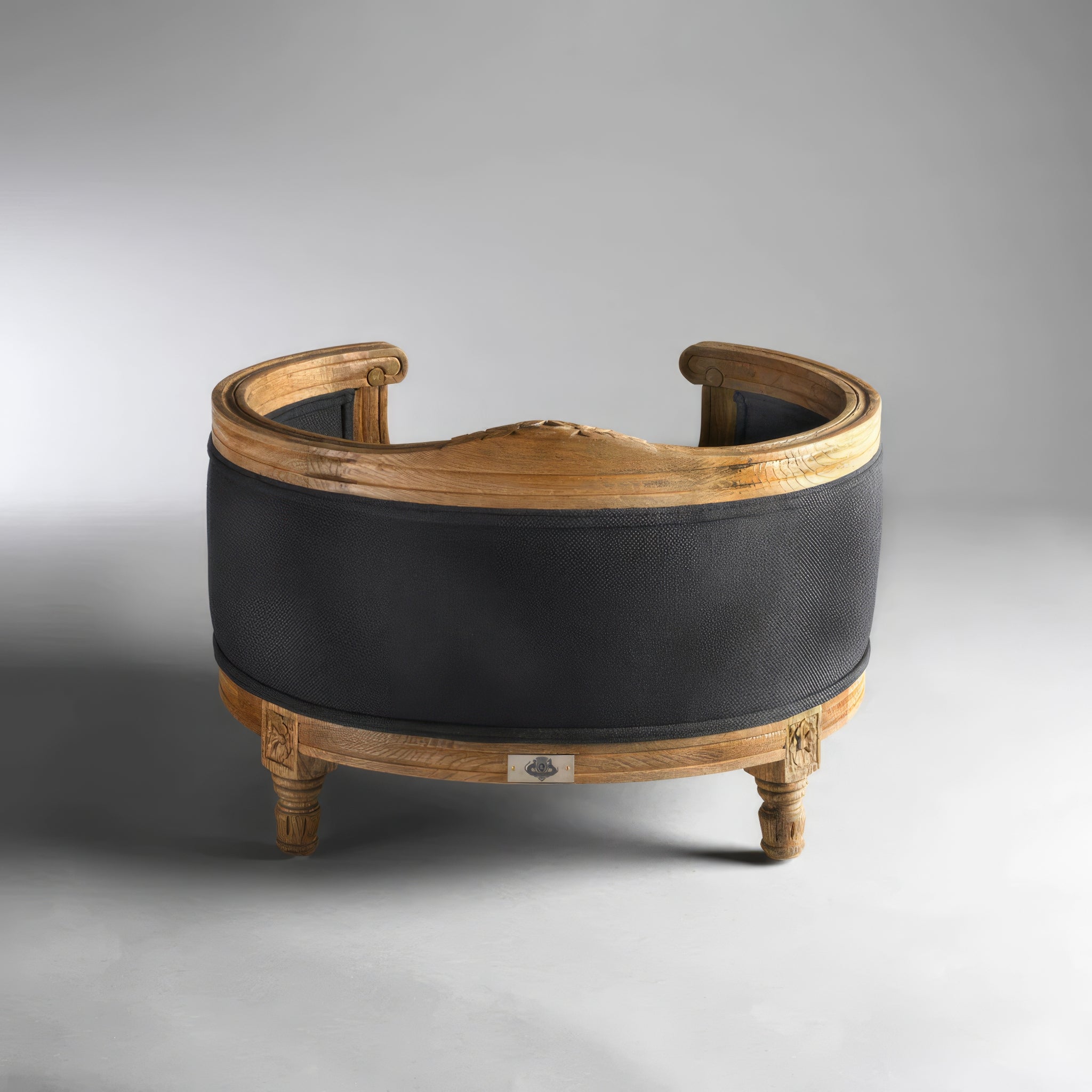 Lord Lou George design bed - Anthracite - Muotitassu