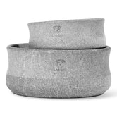 PROLA00265S - Rocky vuolukivi design ruokakulho - Harmaa - 500 ml - Muotitassu